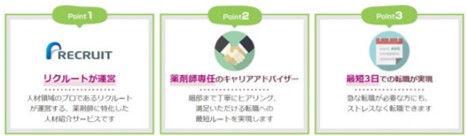 リクナビ薬剤師は最短3日で転職が実現